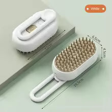 Cat and Dog Brush Steamer Electric Spray Cat Hair Brush 3 in 1 Steamer Brush for Dogs and Cats